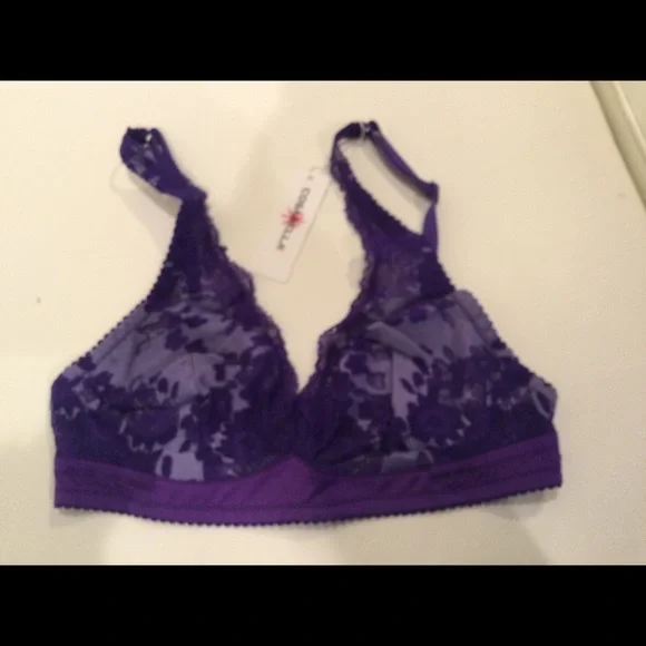 Cosabella Italia soft bra. Regen Purple. Small - Picture 2 of 7